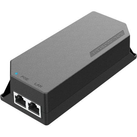 Grandstream PoE+ Injector GS-POE30W-MG, 30W, 1G/2.5G Ethernet, 802.3af/at