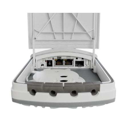 MikroTik FTC21-ups Fiber-to-Copper Converter s UPS funkciou (2 x 1G Eth, 1 x 2.5G SFP)