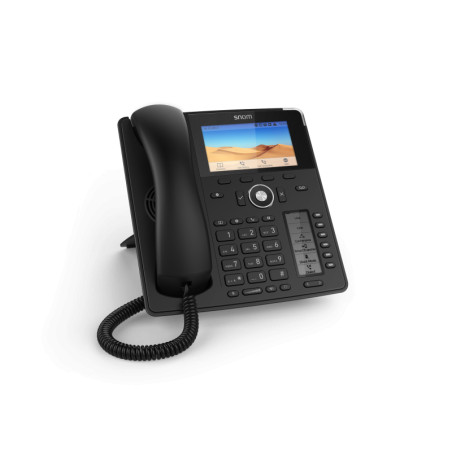 SNOM D785 IP tel., PoE, 4,3'' LCD, 6 (24) prog. hr.,