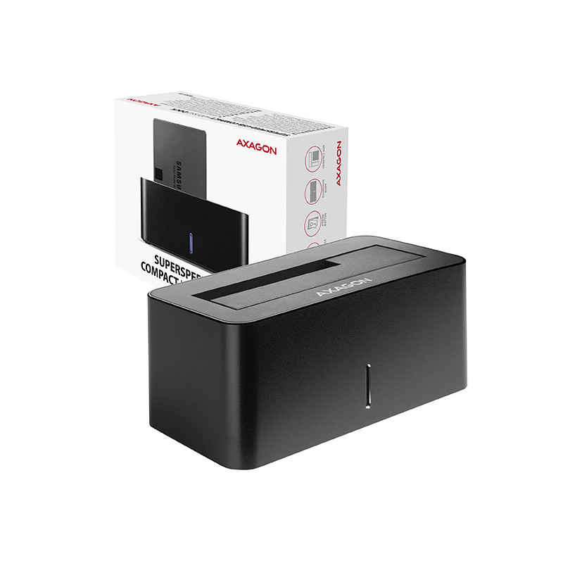AXAGON ADSA-SN, USB 3.2 Gen1 - SATA 6G, 2.5''/3.5'' HDD/SSD dokovacia stanica