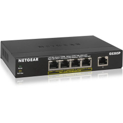 NETGEAR 5PT GE UNMANAGED SWCH W/POE/POE+
