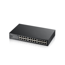 ZYXEL 24xGb fanless rack switch GS1100-24E v4