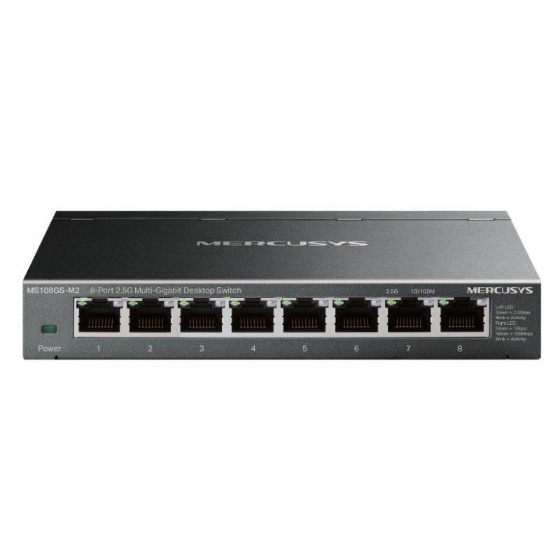 Mercusys MS108GS-M2 8x2.5G Desktop switch
