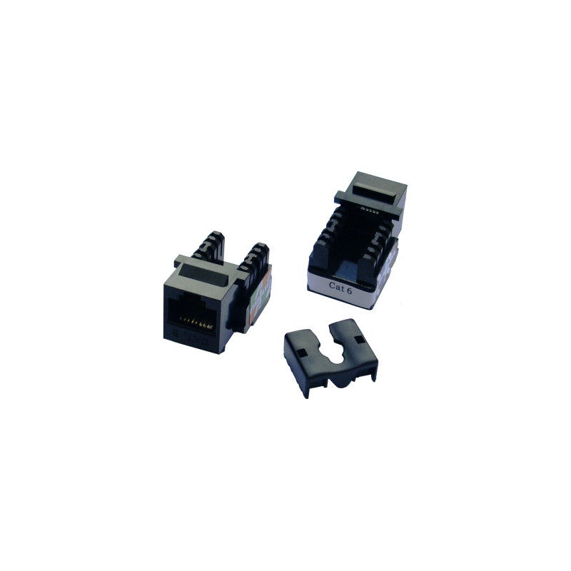 DATACOM Keystone cat6 black UTP