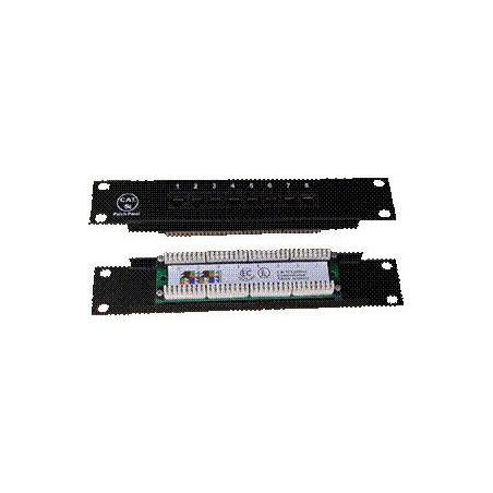 DATACOM Patch panel 10'' UTP cat5e 8portov 1U