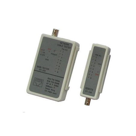 DATACOM Cable Tester LED RJ 45 / BNC