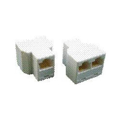 DATACOM Dvojspojka 3x RJ45 8p8c Cat5E (3 x Female)