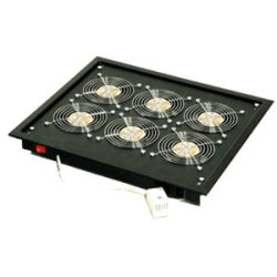 Vent.j. horný (spodný) 6x ventilátor 220V/138W sivá