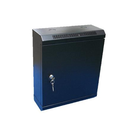 10'' rack jednodielny 12U/140 DATACOM čierny plech.dv