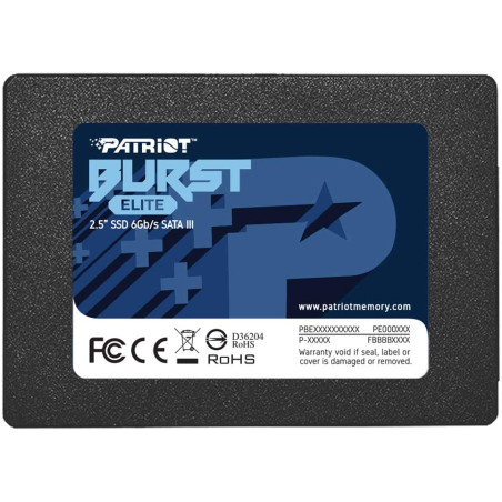 PATRIOT Burst Elite/960 GB/SSD/2.5''/SATA/3R
