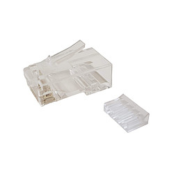 Konektor RJ45 CAT6 UTP 8p8c pre drôt, 100ks