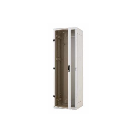 Stojanový rozvádzač 15U (š) 800x (h) 800, sklenené dvere