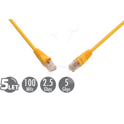 SOLARIX patch kábel CAT5E UTP PVC 2m žltý