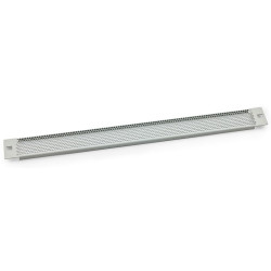 19' záslepka 5U plastový zámok, sito 75%-4mm