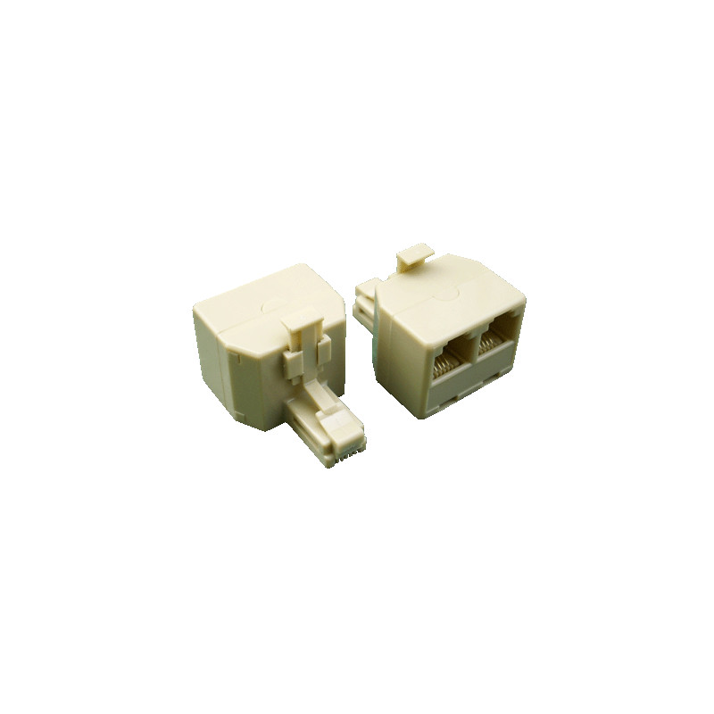 DATACOM Rozdvojka UTP CAT5E 3xRJ45 (8p8c-1M/2F)