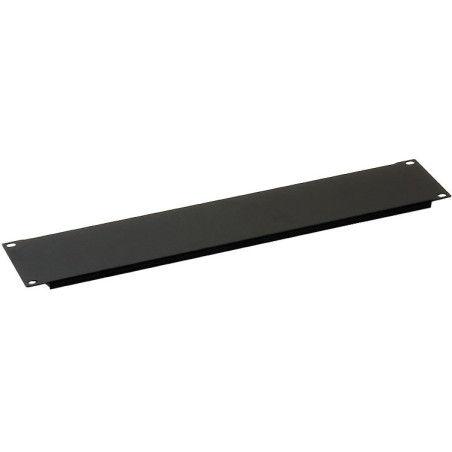 19'' záslepka 4U plastový zámok RAL9005 čierna