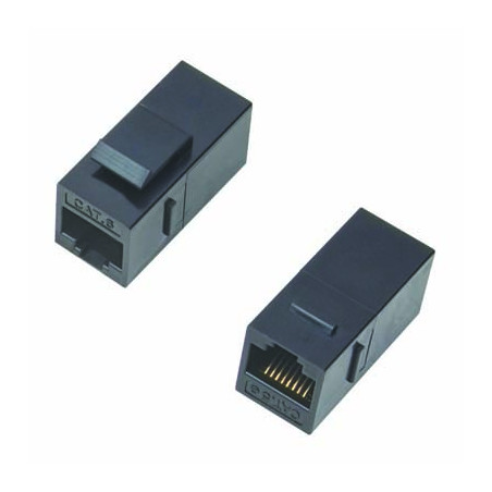DATACOM Spojka panel UTP 2 x RJ45 (8p8c) Cat5e, priama, plast