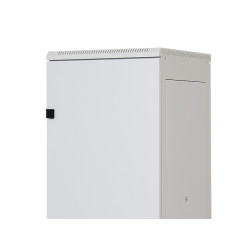 Stojanový rozvádzač 15U (š) 600x (h) 800, plechové dvere