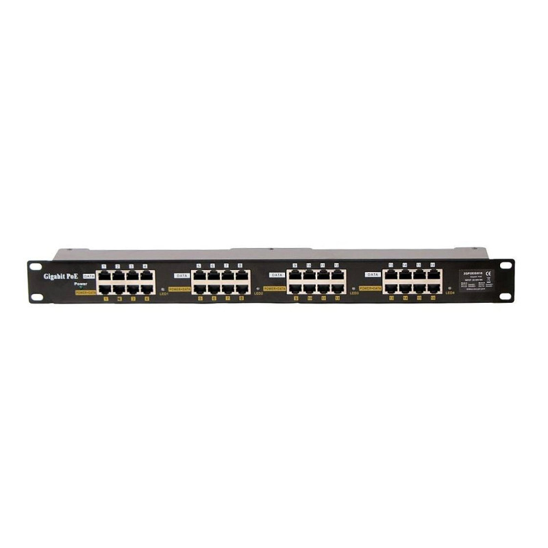 POE-PAN16-GB, Tienený 16-portový pasívny POE