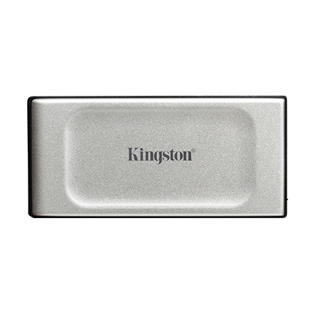 Kingston XS2000/500GB/SSD/Externá/Strieborná/3R