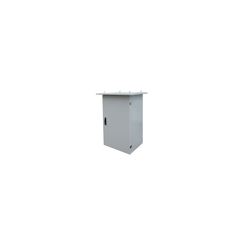Rack termoizolovaný LC-07 24U 700x600 RAL7035 ventilácia v oboch bočniciach