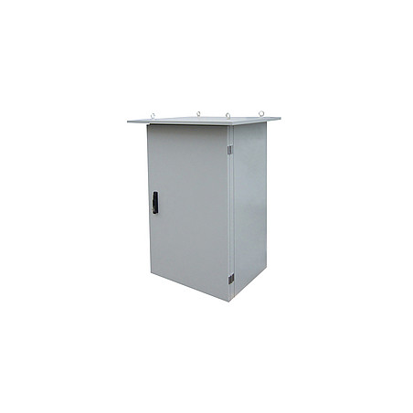 Rack termoizolovaný LC-07 24U 700x600 RAL7035 ventilácia v oboch bočniciach