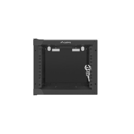 Nástenný rack 10'' 4U 280x310mm čierny flat pack