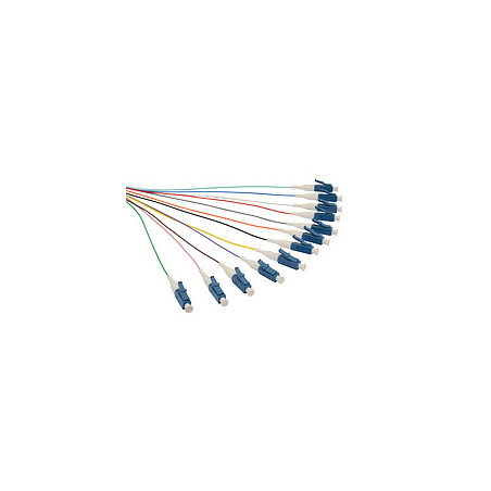 Pigtail 9/125 LCupc SM OS 1,5m, balenie 12ks farby