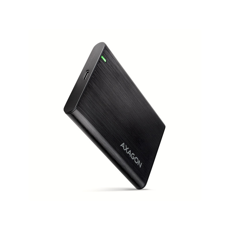 AXAGON EE25-A6C, USB-C 3.2 Gen 1 - SATA 6G 2.5'' kovový RAW box, bezskrutkový