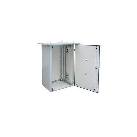 Rack termoizolovaný LC-07 24U 700x600, RAL 7035 s vent. pravá bočnica