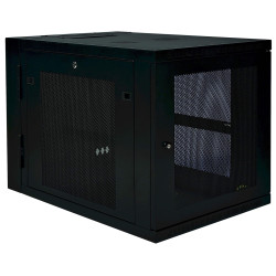 Skriňa SmartRack 12U, Š - 600mm, Hl - 850mm, hĺbka pre servery, montáž na stenu
