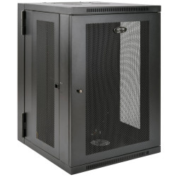 Skriňa SmartRack 18U, Š - 600mm, Hl - 650mm, hĺbka pre UPS, montáž na stenu