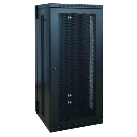 Skriňa SmartRack 26U, Š - 600mm, Hl - 550mm, hĺbka pre prepínače, montáž na stenu