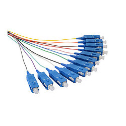 Pigtail 9/125 SCupc SM OS 1,5m, balenie 12ks farby
