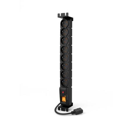 19'' napájací panel ACAR S8/3m 8x230V-3m IEC320 C14
