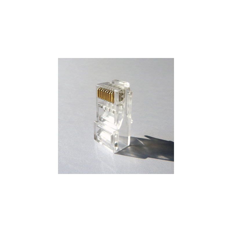 DATACOM Konektor RJ45 UTP 8p8c Cat6 lanko 10ks neskladaný