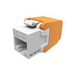 Samorezný keystone Solarix CAT5E UTP SXKJ-5E-UTP-WH-SA