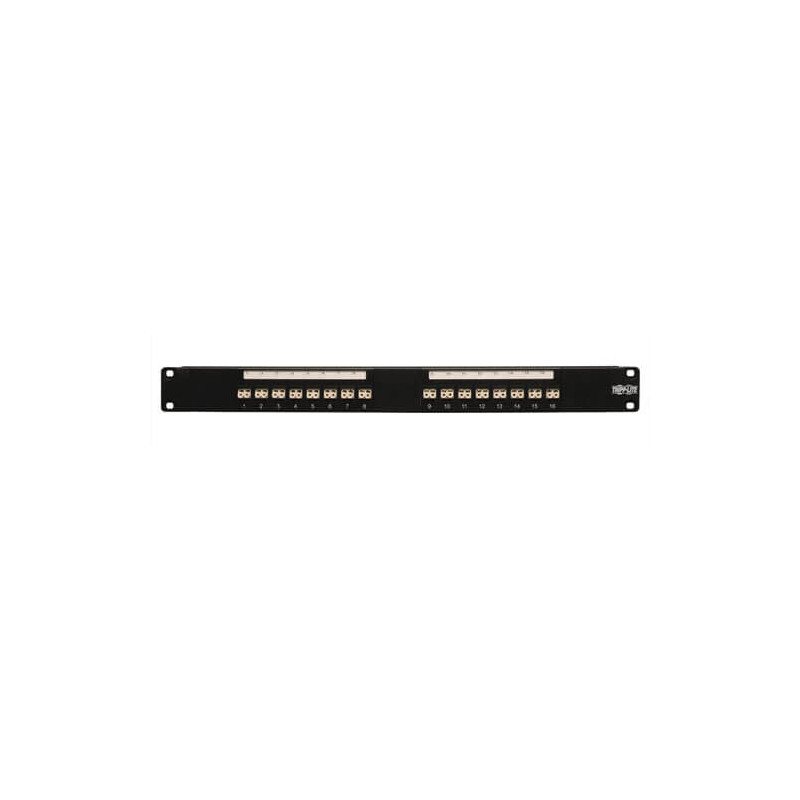 Patch panel 1U, 16x, (LC/LC), Multimode alebo Singlemode