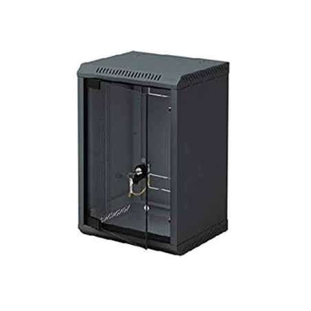 10'' rack jednodielny4U/260 TRITON čierny dvere perf.