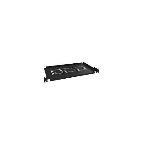 Polica 19'' 250mm ukladacie plato BK úchyt vpredu