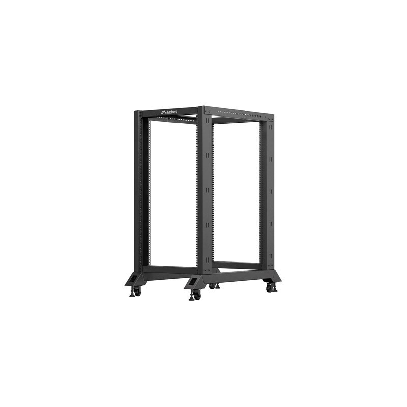 LANBERG OTVORENÝ RACK 22U 600X1000 ČIERNY