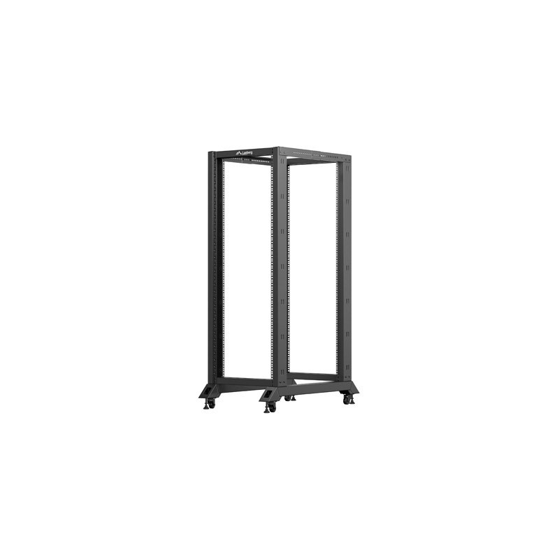 LANBERG OTVORENÝ RACK 32U 600X1000 ČIERNY