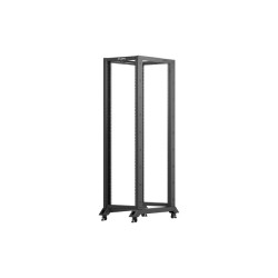 LANBERG OTVORENÝ RACK 42U 600X1000 ČIERNY
