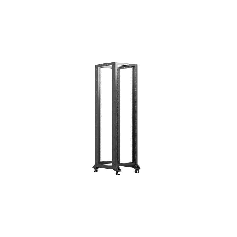 LANBERG OTVORENÝ RACK 42U 600X800 ČIERNY V2