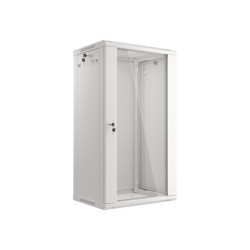 LANBERG 19'' RACKOVÁ SKRIŇA PRO MONTÁŽ NA STENU 22U/600X450 (FLAT PACK) ŠEDÁ V2
