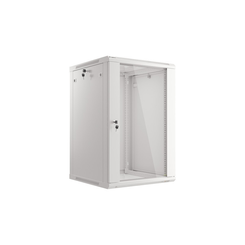 LANBERG 19'' RACKOVÁ SKRIŇA PRO MONTÁŽ NA STENU 18U/600X600 (FLAT PACK) ŠEDÁ V2