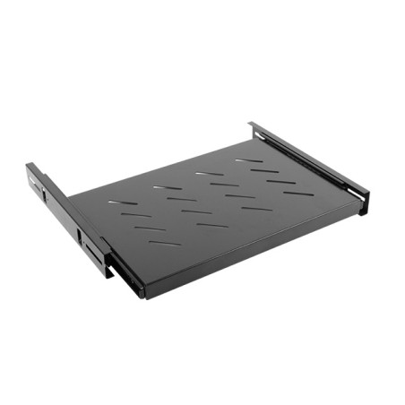 LANBERG 19'' POSUVNÁ POLICA 1U/465X347MM MAX. NOSNOSŤ DO 60 KG ČIERNA