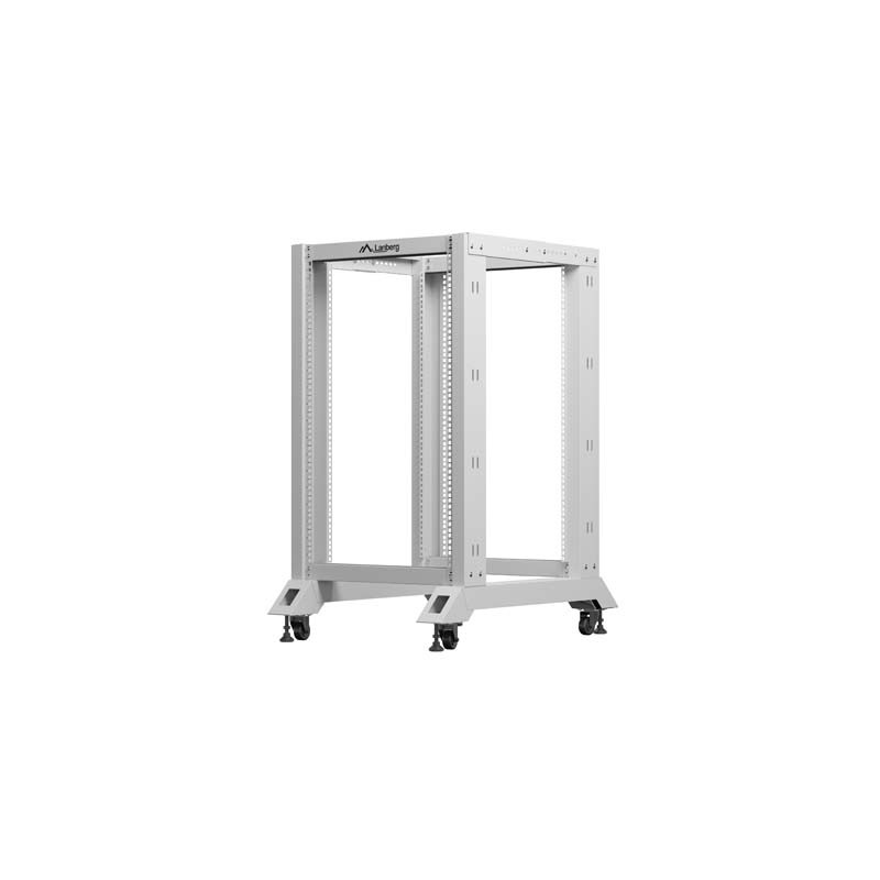 LANBERG OTVORENÝ RACK 19'' 18U 600X800 ŠEDÝ