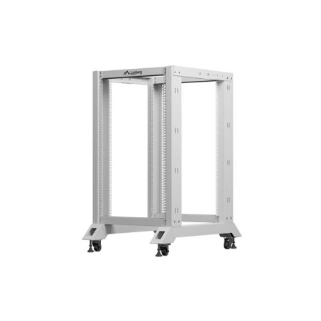 LANBERG OTVORENÝ RACK 19'' 18U 600X800 ŠEDÝ