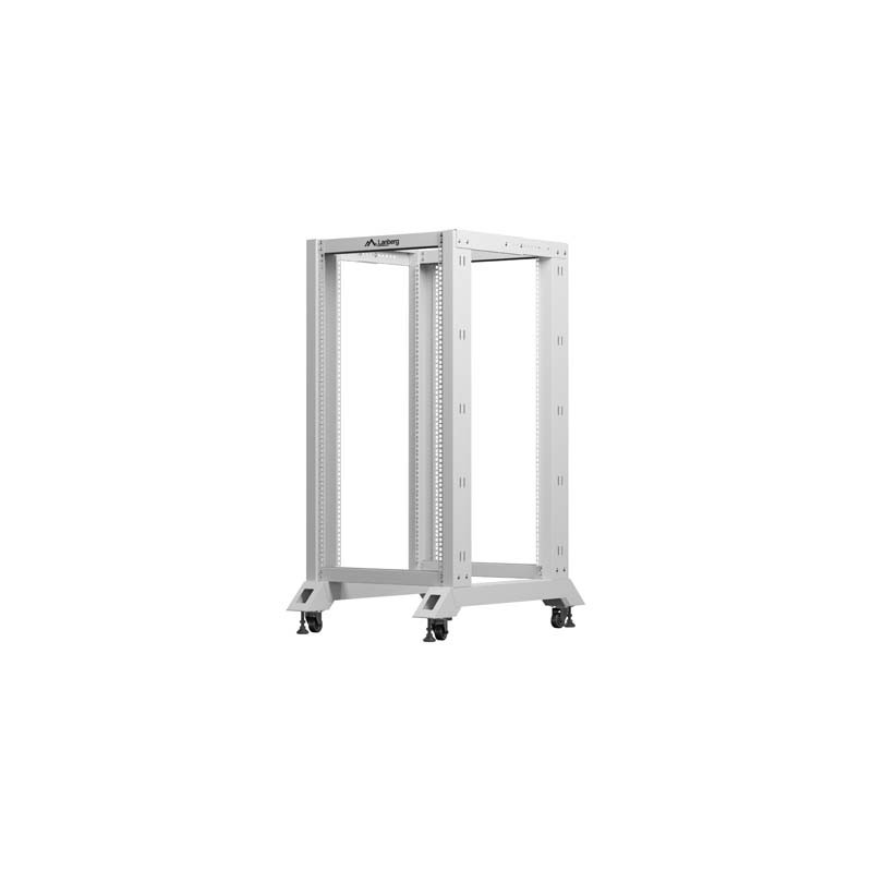 LANBERG OTVORENÝ RACK 19'' 22U 600X800 ŠEDÝ